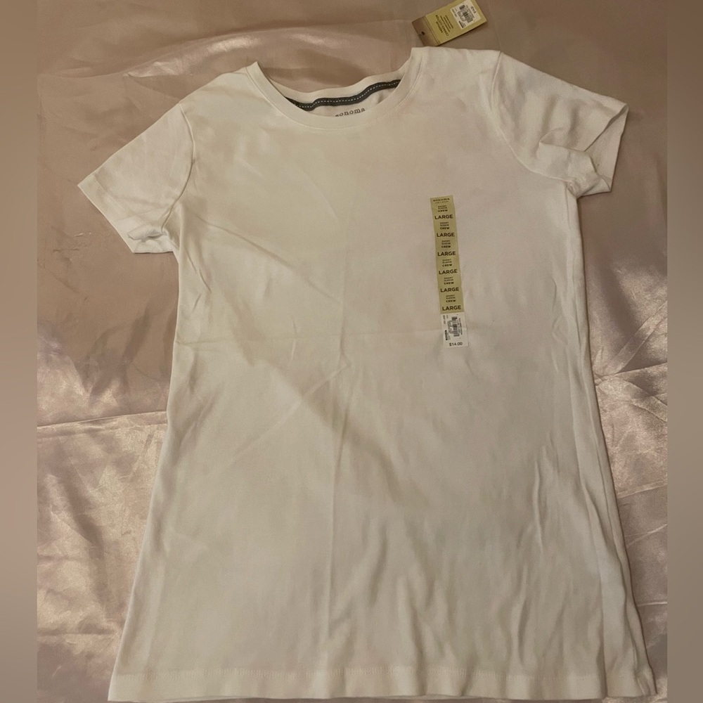 Basic white T-shirt